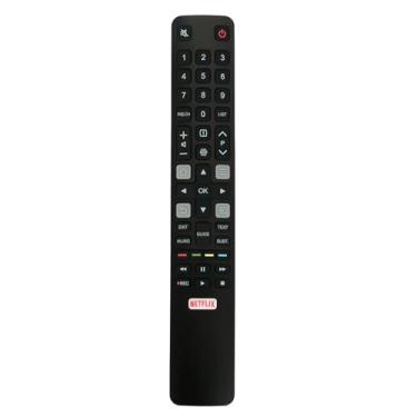 Imagem de Controle remoto de substituição RC802N aplicável para TCL S6000 S6500 E18 P4 Series Smart Android TV F43S5916 50P65USI 40DS500 U49P6016 U55P6016 55P4US 60P4US 32S6000S LL. 32S6FF S 40S6000FS 50E18US