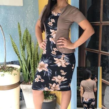 Imagem de Vestido Moda Cristã Feminina Festias Congressos Evangelico Igreja Midi