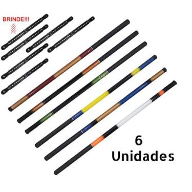 Imagem de Kit 6 Varas Telescópicas Cmik 40% Carbono - Tamanhos Diferentes (2x - 