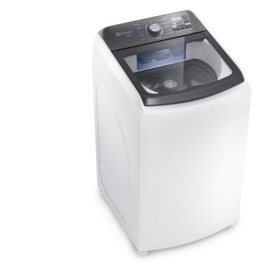 Imagem de Lavadora de Roupas Electrolux Efficient LEE15 14,5kg com Cesto Inox, Filtro de Fiapos e Tecnologia Jet&Clean - Branca