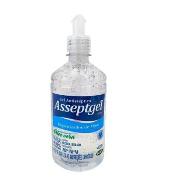 Imagem de Álcool Gel Antisséptico 70o 420g Asseptgel Com Dosador
