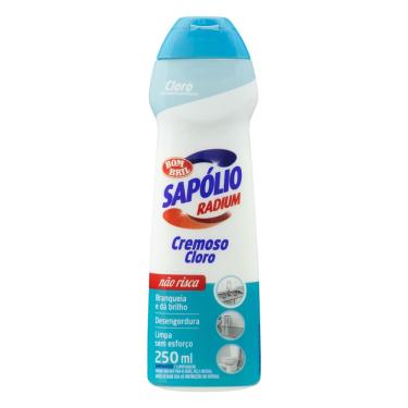 Imagem de SAPONÁCEO CREMOSO COM CLORO COM MICROPARTÍCULAS SAPÓLIO RADIUM SQUEEZE 250ML