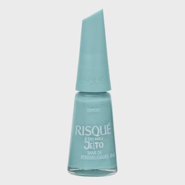 Imagem de Esmalte risque é do meu jeito cor mar de possibilidades cremoso 8ML
