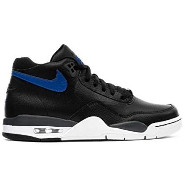 Imagem de Tênis de basquete masculino Nike Flight Legacy Bq4212-003, Black/Hyper Blue-dk Smoke Grey-white, 12