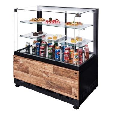Imagem de Balcão Refrigerado Retilíneo - Clean - Para doces e bolos 1,0m - DBR -