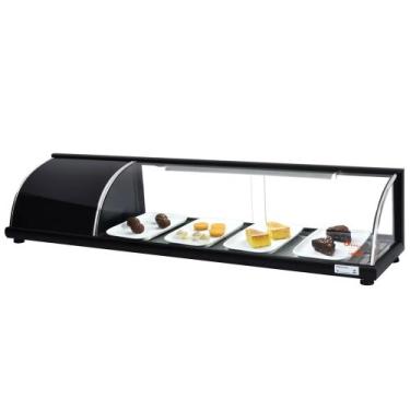 Imagem de Vitrine Refrigerada - Para Doces 1,90m Preto - 127V - Omega