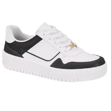 Imagem de Tenis Vizzano Casual Pelica Ref 1389.120.7286 Branco/preto 035