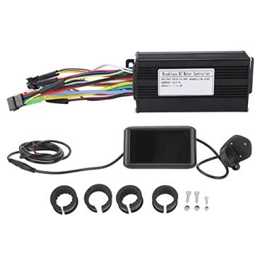 Imagem de Kit de conversão de bicicleta elétrica 3 Modo 26a Controlador 24V 36V 48V 500W a 750W Medidor de exibição para scooter de bicicleta elétrica Modificação DIY Alumínio Alumínio ABS