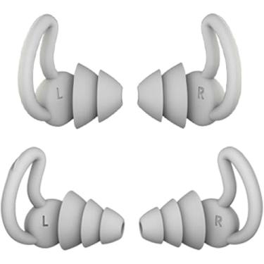 Imagem de Tampões De Ouvido Intra-auriculares Anti-ruído Sono Especial Redução De Ruído Anti-ruído Profissional Equipamento Mudo à Prova De Som 4 Pack