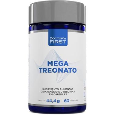 Imagem de Mega Treonato 800mg 60 Cápsulas Magnesio Treonina Doctor's FIRST