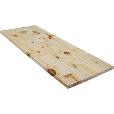 Imagem de Painel de Pinus FJ C/C Rústico Natural 18x300x2400 mm