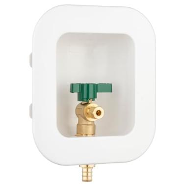 Imagem de [1 peça] Caixa de tomada de máquina de gelo Lingmfg 1/5.1 cm PEX-B Crimp, conecte mangueira de compressão para máquina de gelo de 1/10.2 cm LING -IMOB-WO-WHA-2