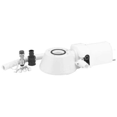 Imagem de Jabsco 37010-0092 Kit de conversação para vaso sanitário naval elétrico para banheiros manuais Jabsco, branco