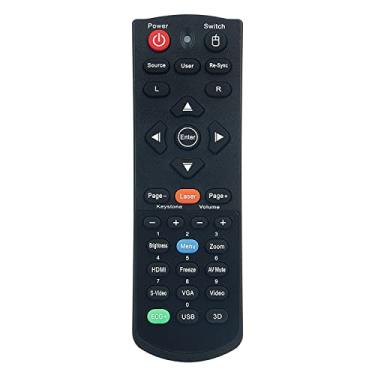 Imagem de Allimity BR-5046L Controle remoto substituído adequado para projetor de sistema de home theater Optoma W501 e X501 EH300 DH1011 DH30B
