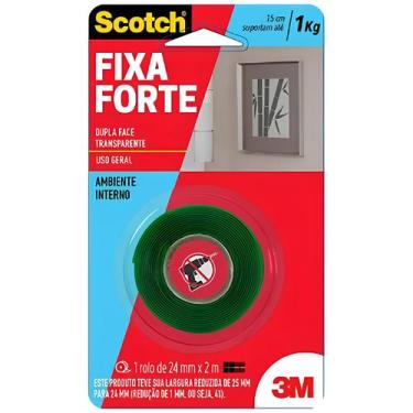 Imagem de Fita Dupla Face Fixa Forte 12Mmx2m - 3M