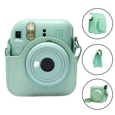 Imagem de Bolsa Instax Mini 11 e 12 Groovy Verde Claro com Alça