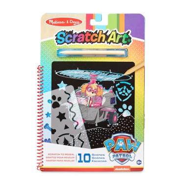 Imagem de Melissa & Doug PAW Patrol Scratch Art Pad - Skye Colour Reveal Travel Activity Pad