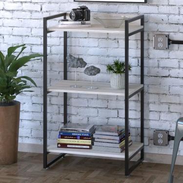 Imagem de Estante para Livros 3 Prateleiras Win Snow - Pnr Móveis