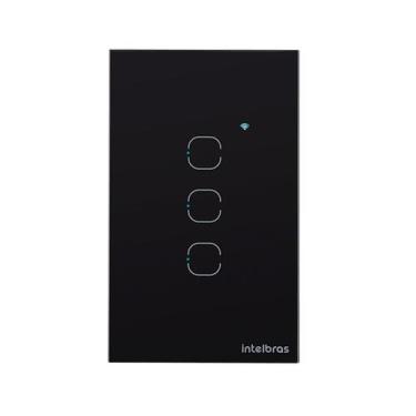 Imagem de Interruptor Smart Zigbee Touch 3 Preto Ezs 1003 4850049 - Intelbras