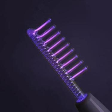 Imagem de Eletrodos de substituição de alta frequência, tubo de vidro, varinha de eletroterapia facial, removedor de manchas de acne, dispositivo de beleza, varinha de terapia (Pente Roxo)