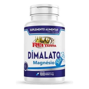 Imagem de Kit C/ 5 Un. Magnésio Dimalato 500 Cápsulas 500mg