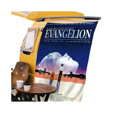 Imagem de Evangelion Anime Cartoon Banner De Suspensão De Parede Bandeira De Dec