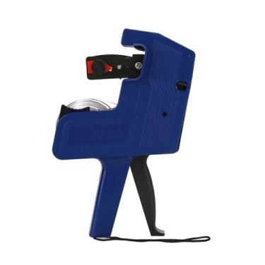 Imagem de Price Tag Gun Labelador, 8 Dígitos de Preço de Preço, Ferramenta de Varejo de Pistola de Preço Com Rótulos e Recarga de Tinta para Uso No Varejo (Azul)