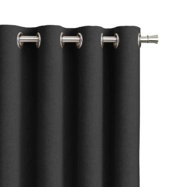 Imagem de Cortina Rústica Texturizada De Linho Natural 3,00m x 2,30m Para Sala e