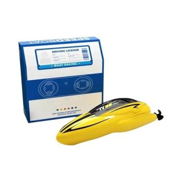 Imagem de Mini Barco RC De Alta Velocidade 24G Com Controle Remoto E Bateria Rec