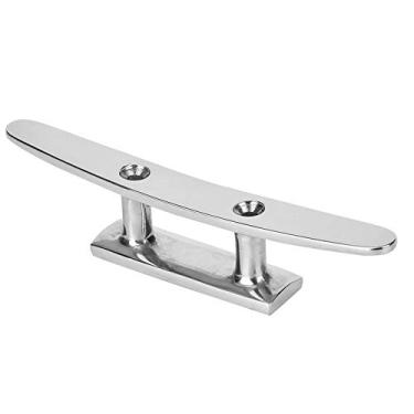 Imagem de Keenso Cloat Base de Acessório de Boat - Coloque de Aço Inoxidável de Grau Marítimo para Ambiente Marinho Grave - Espelho de Superfície Liso Polido (15.2cm/6in)