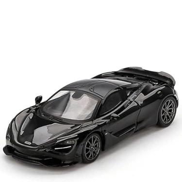 Imagem de Diecast Model Car Compatible with Mini GT 1:64 McLaren 750S Saros Grey Limited Edition Model MGT00815
