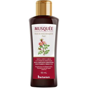 Imagem de Óleo de Rosa Mosqueta Musquée 50 ml  Puro, Vegano, Rico em Ômegas 3,6 
