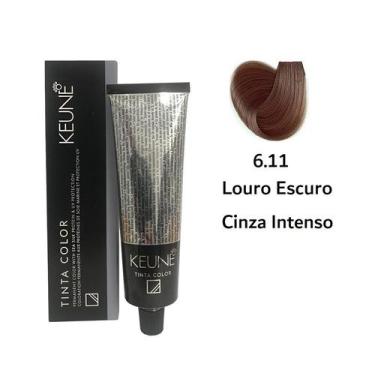 Imagem de Keune Tinta Color Coloração 6.11 Louro Escuro Cinza Intenso