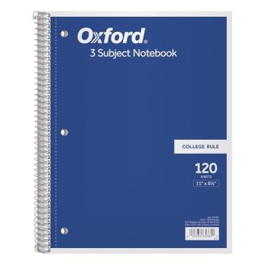 Imagem de Oxford Caderno de 3 matérias, 20 folhas, 2 divisórias (65361)