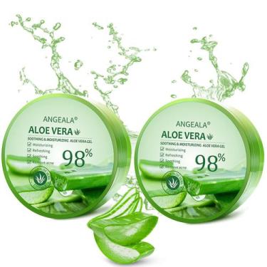 Imagem de Gel de Aloe Vera Aero Zen 590ml 98% puro para rosto, pele, couro cabel