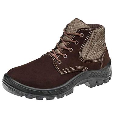 Imagem de Botina De Amarrar Sola De Borracha Nubuk Marluvas 41