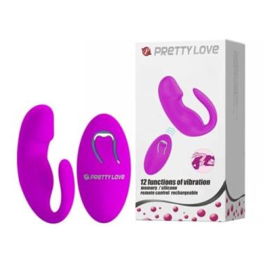 Imagem de Vibrador De Casal 12 Vibrações Com Controle Wireless Vibrador Flexível de Casal Estimulação Dupla [MAGENTA] 6004
