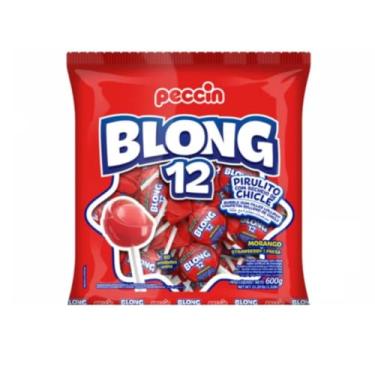 Imagem de Pirulito de chiclete morango de 600g