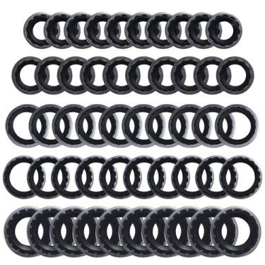 Imagem de Kit 50 Arruelas Vedação Para Conexões Ar Cond Automotivo - TUNDRA AUTO