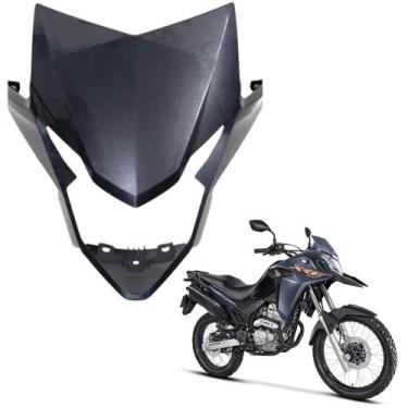 Imagem de Carenagem Capa Tampa Farol Frontal Honda Xre 300 Cinza Embare 2022 202