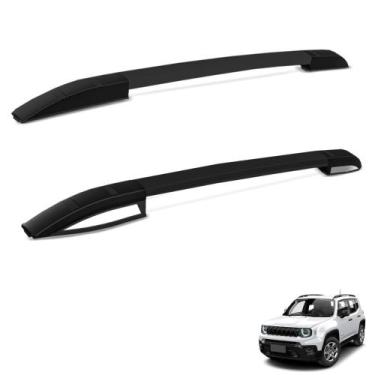 Imagem de Rack de Teto Longarina Jeep Renegade 2016 a 2019 Preto Bepo