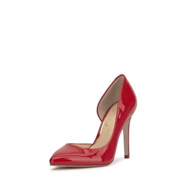 Imagem de Jessica Simpson Sapato feminino Prizma D'Orsay, Muse vermelho, 39