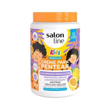 Imagem de Creme Pentear cachinhos hidratados maracuja 1kg Salon Line