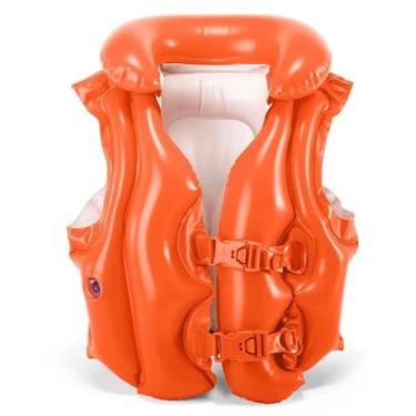 Imagem de Colete Inflável Infantil Salva Vida Deluxe - 58671 Intex