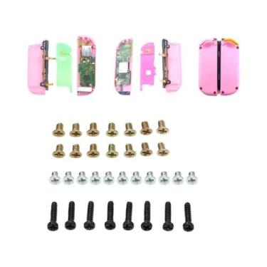 Imagem de Peças De Reparo Do Controlador Joy-Con Esquerdo E Direito Parafusos Ti