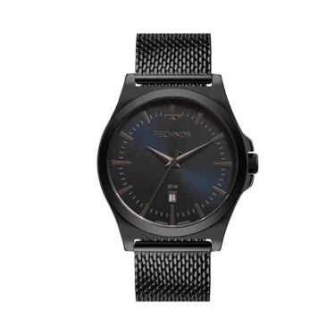 Imagem de Relógio Technos Classic Steel Preto Masculino 2115Ncds/1F