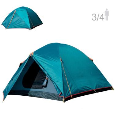 Imagem de NTK, Barraca de Camping Colorado 3/4 Pessoas e Coluna d'Água de 2500 mm