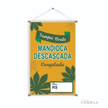 Imagem de Banner pronto Mandioca BA 564 medida 45x70 cm arte Pronta