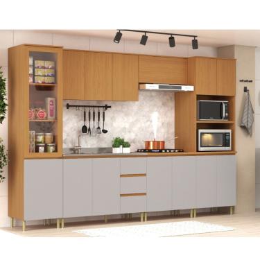 Imagem de Cozinha Modulada 6 Peças sem Tampo MDF Florença Móveis Sul