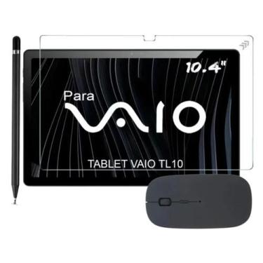 Imagem de Mouse Bluetooth + Película Cerâmica Fosca + Caneta P/ Tablet Vaio Tl10